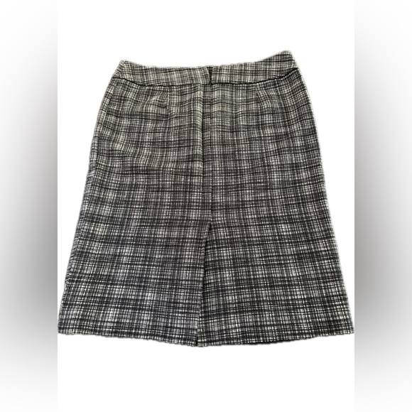 Woman’s Kasper black white tweed skirt size 12 - Picture 4 of 8